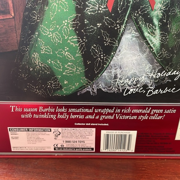 1995 Happy Holidays Barbie MIB - Picture 9 of 16